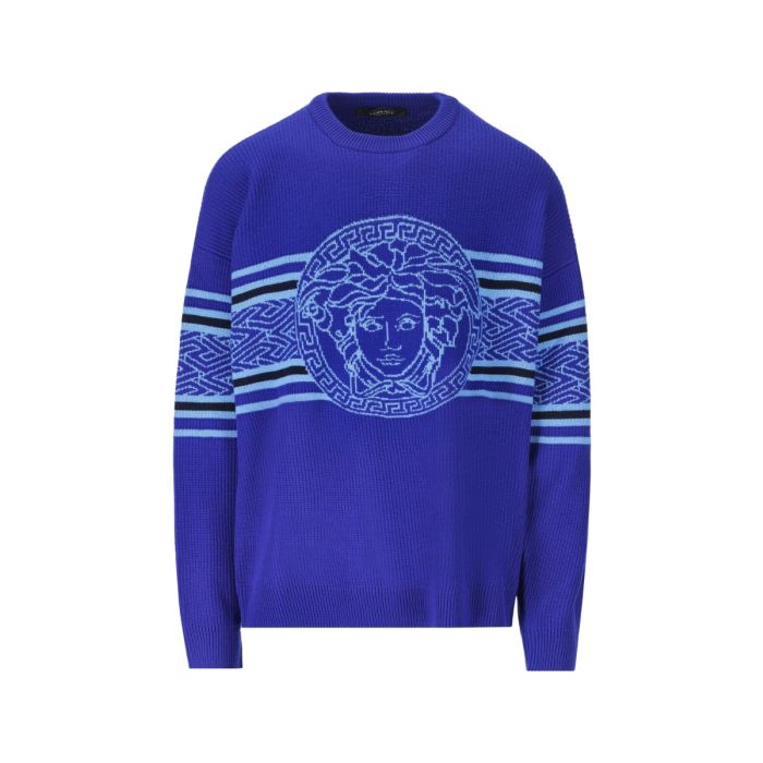 Versace Autumn Winter 2023 24 Knit Jumper 10079811A056951VA80 183